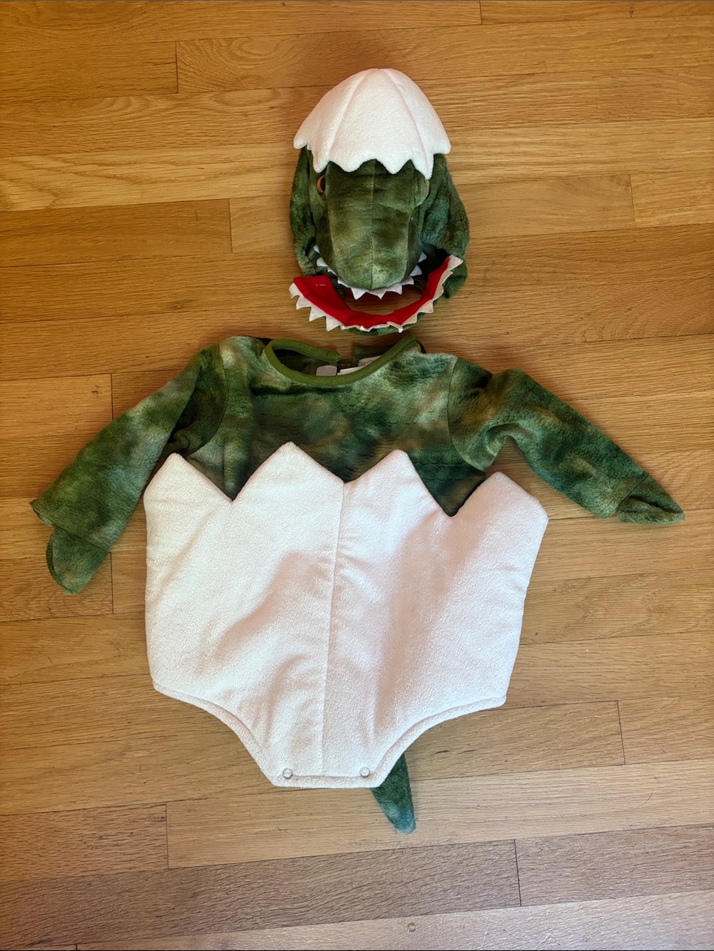 Baby T.Rex egg Halloween costume